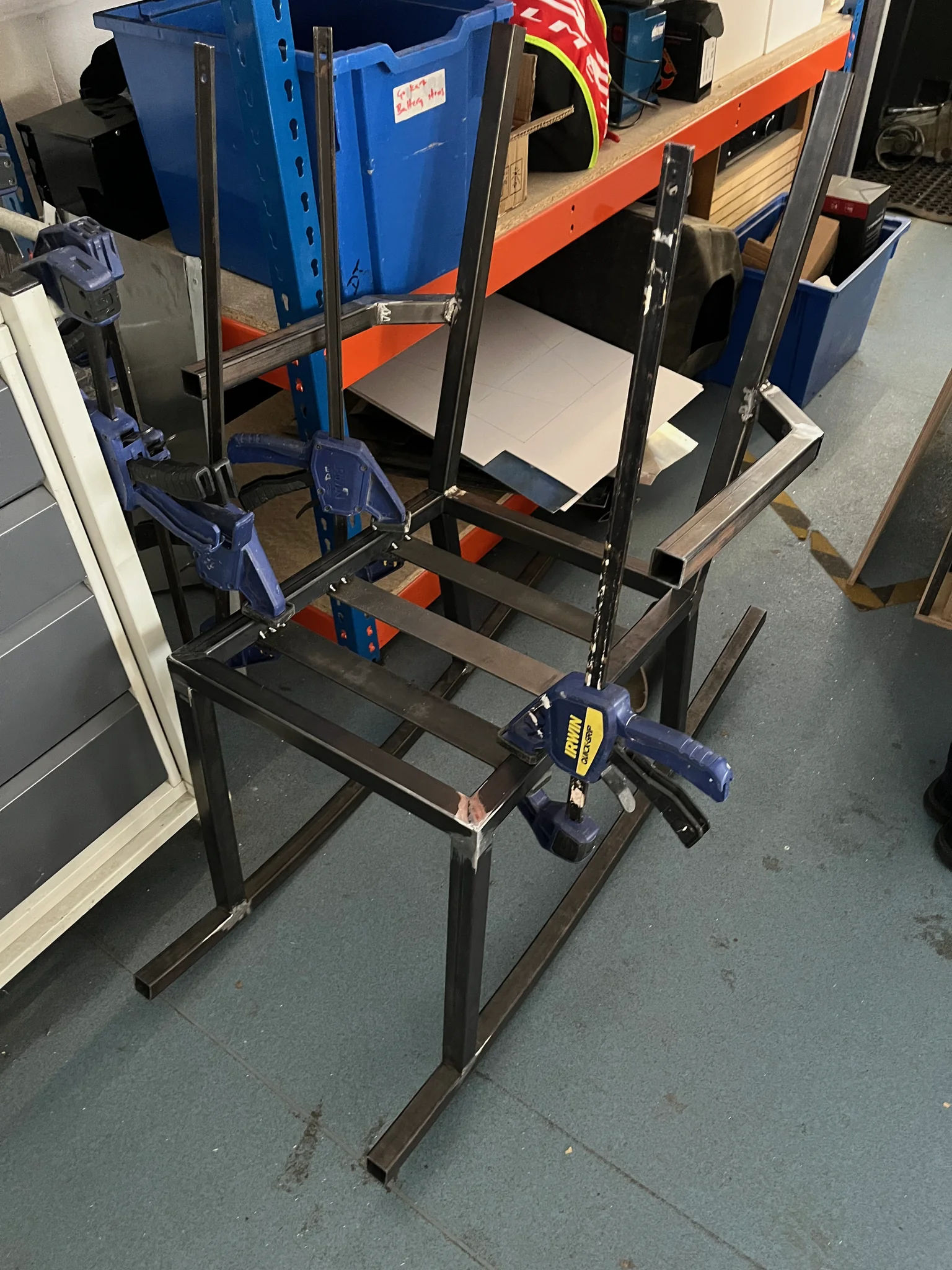 Steel Rocking Chair